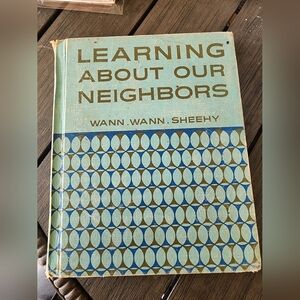 Vintage Blue and Cream Book by Wann, Wann, Sheehy